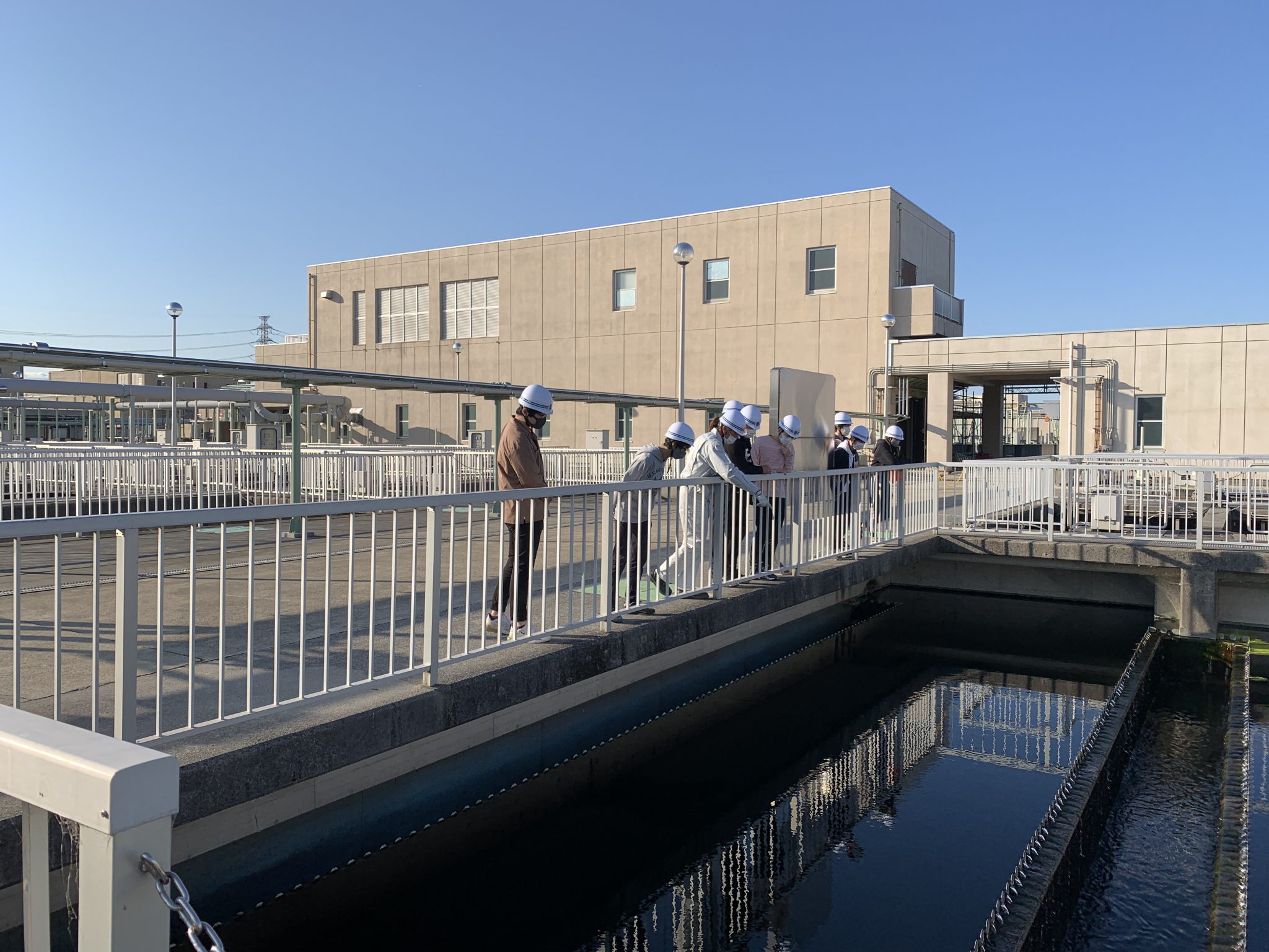 北部浄化センター見学会（大八木） 四日市大学環境情報学部